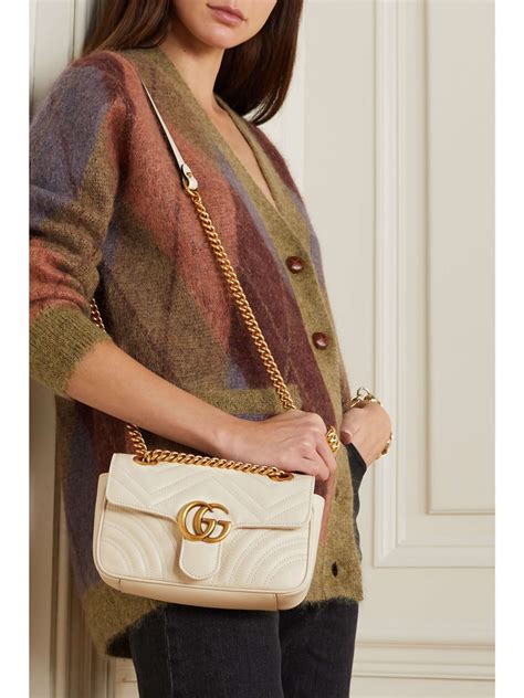 gucci marmont net a porter|what makes Gucci Marmont bag.